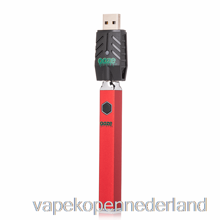 Vape Nederland Ooze Quad Flex Temp 500mah Batterij Rood